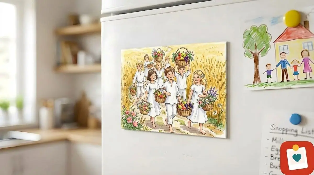מגנט תמונה 10 על 15 סֶנְטִימֶטֶר - מגנט מתמונה אישית למקרר
